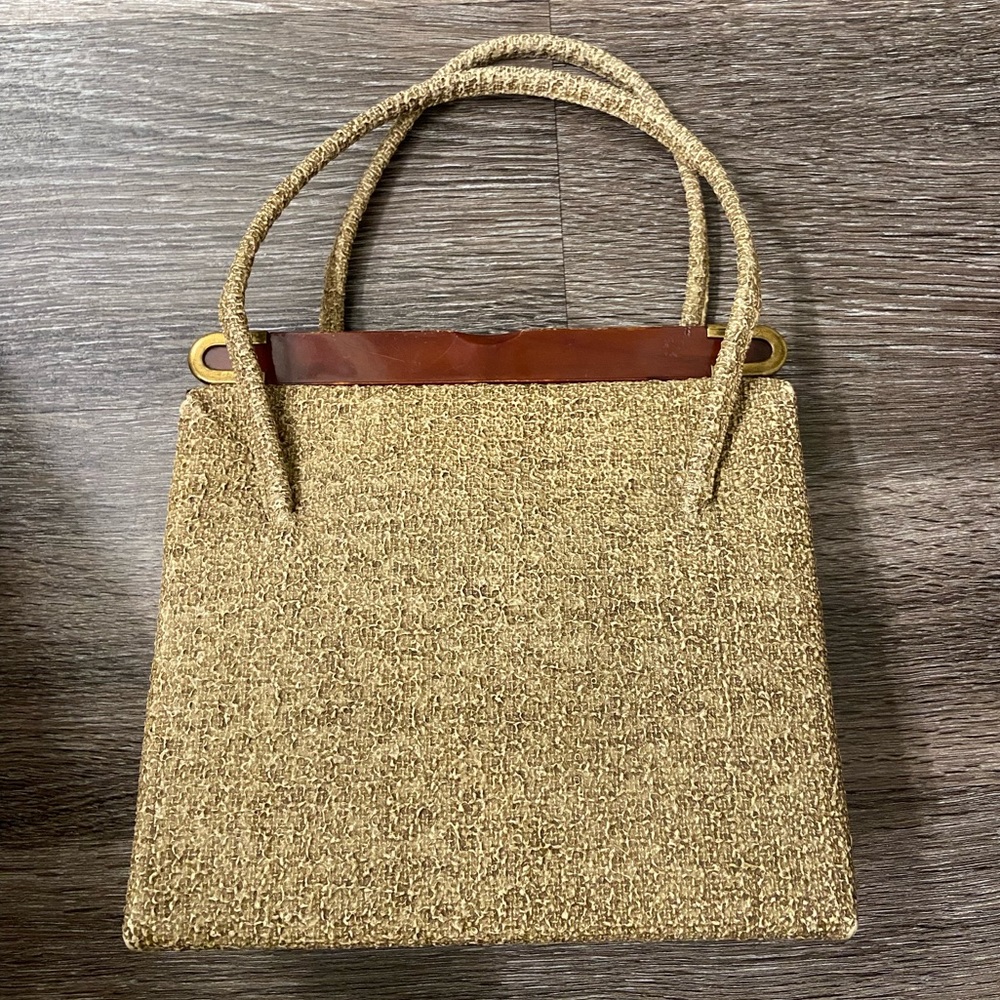 1950s Vintage Top Handle Handbag